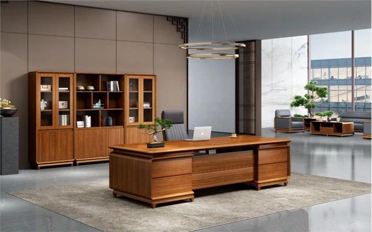 Solid Timber Office Desk